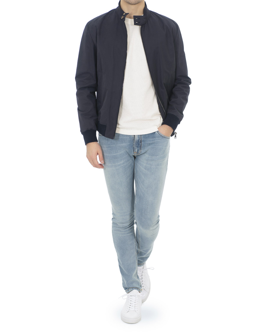 Herre | Jeans | Nudie Jeans | Skinny Lin Organic Jeans Light Blue Power