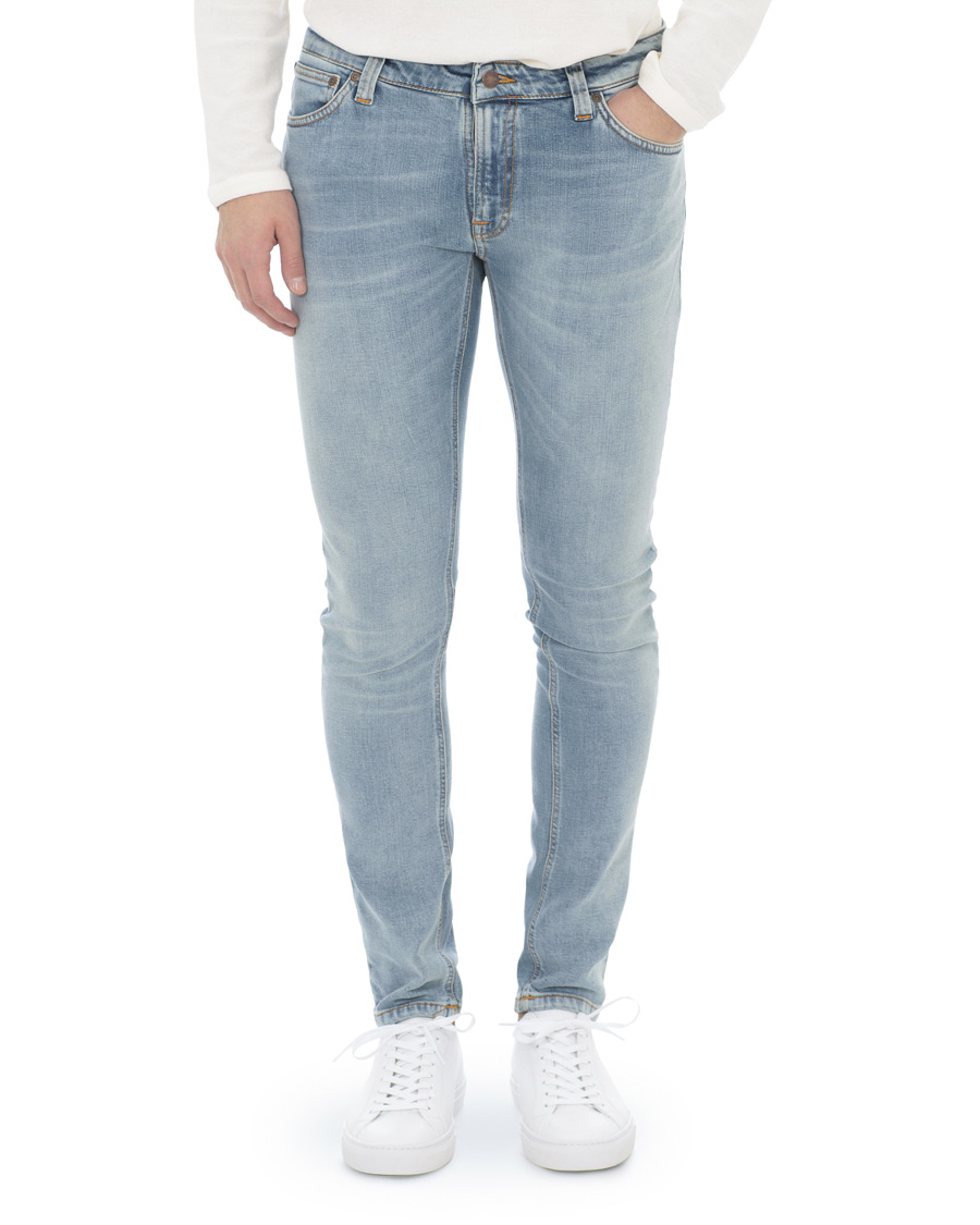 Herre | Jeans | Nudie Jeans | Skinny Lin Organic Jeans Light Blue Power