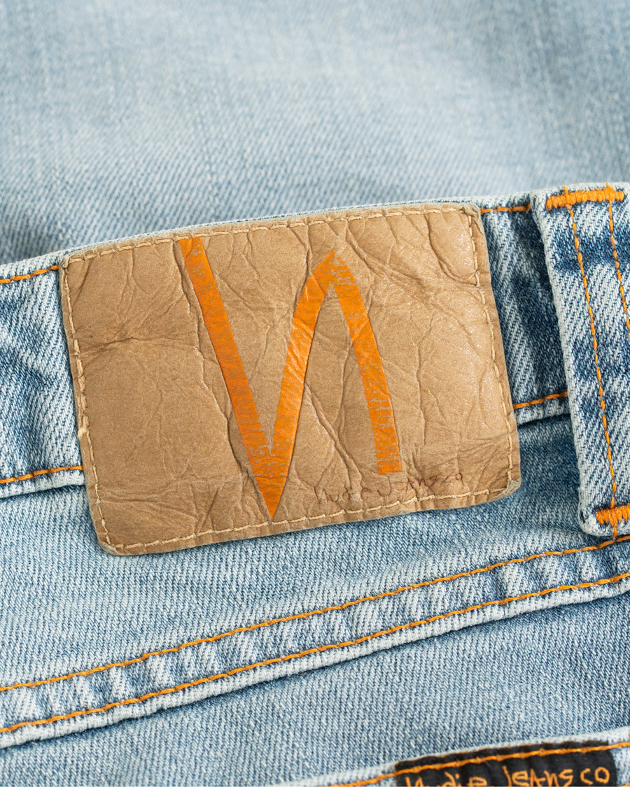 Herre | Jeans | Nudie Jeans | Skinny Lin Organic Jeans Light Blue Power