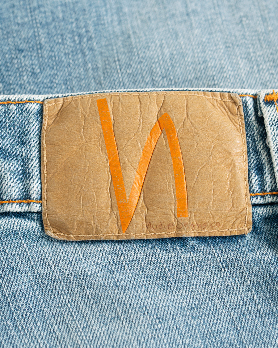 Herre | Jeans | Nudie Jeans | Thin Finn Organic Jeans Light Blue Comfort