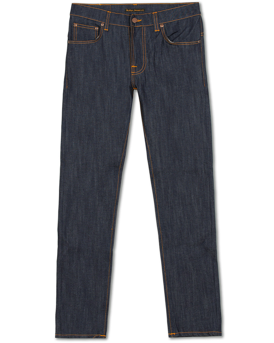 Herre | Jeans | Nudie Jeans | Thin Finn Organic Jeans Dry Ecru
