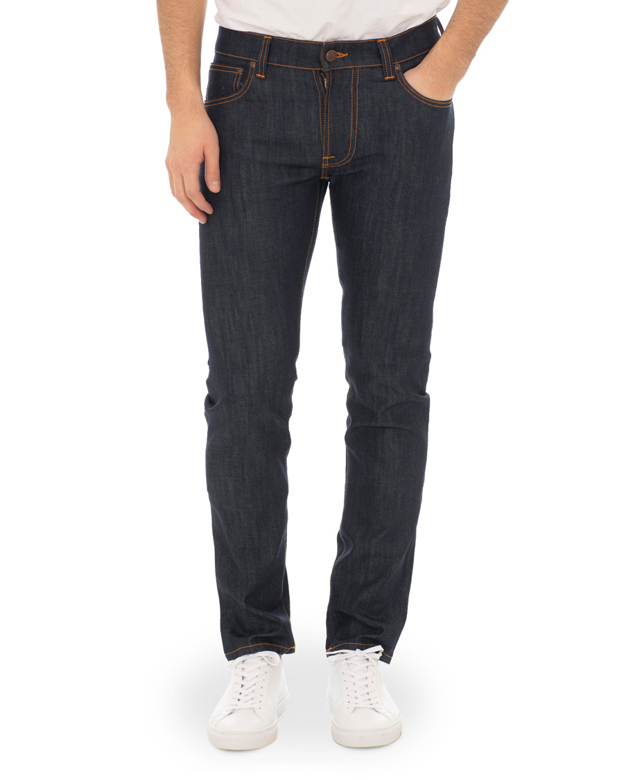 Herre | Jeans | Nudie Jeans | Thin Finn Organic Jeans Dry Ecru