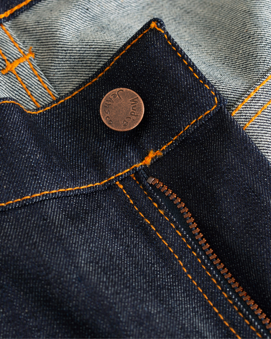 Herre | Jeans | Nudie Jeans | Thin Finn Organic Jeans Dry Ecru