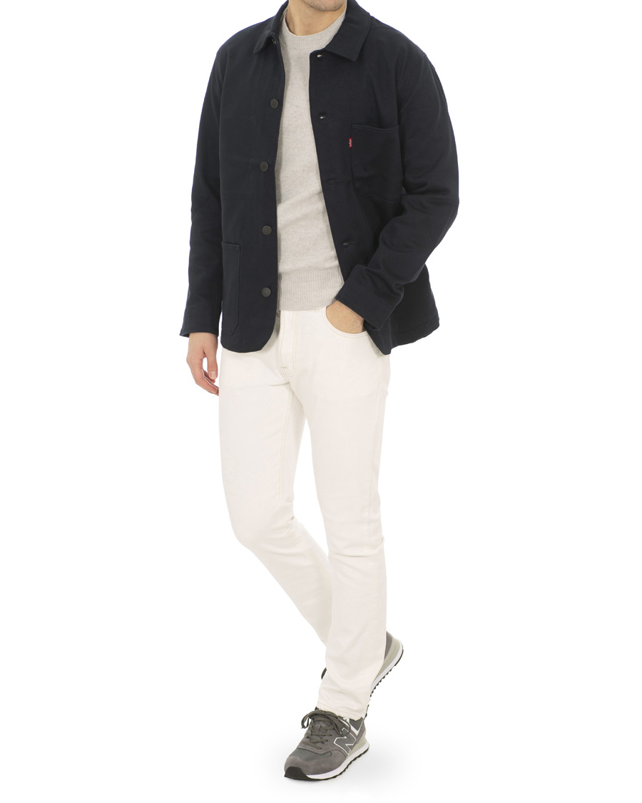 Herre | Jeans | Nudie Jeans | Lean Dean Organic Jeans Ecru White