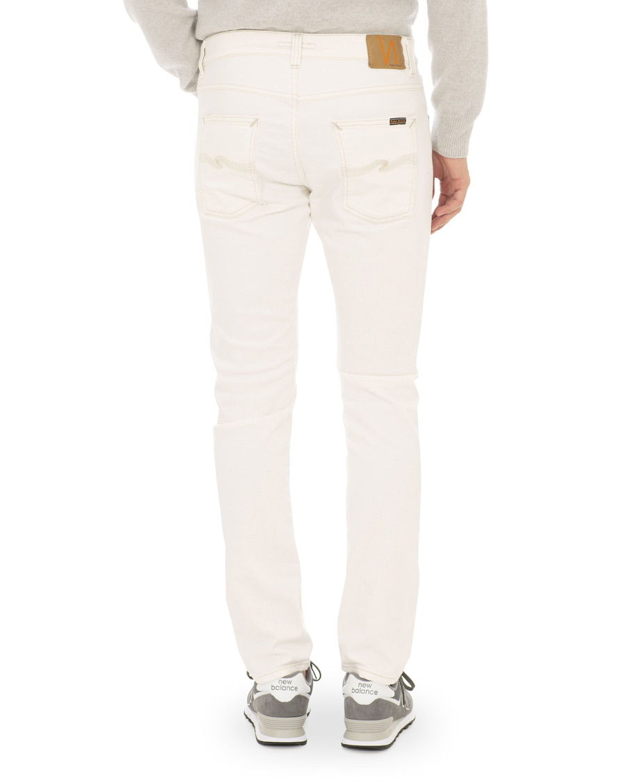 Herre | Jeans | Nudie Jeans | Lean Dean Organic Jeans Ecru White