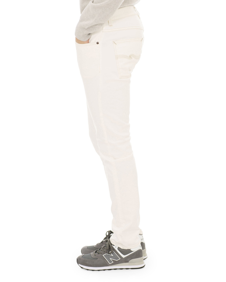 Herre | Jeans | Nudie Jeans | Lean Dean Organic Jeans Ecru White