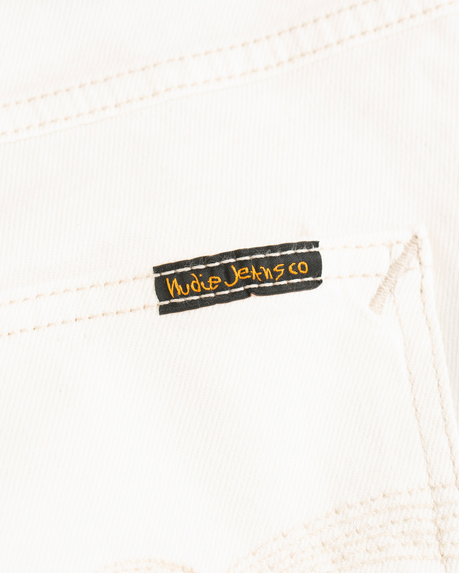 Herre | Jeans | Nudie Jeans | Lean Dean Organic Jeans Ecru White