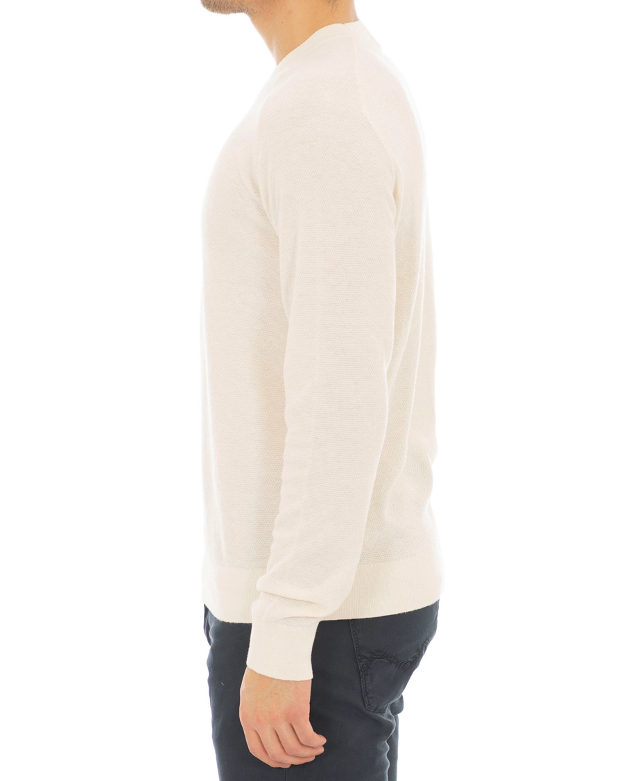 Herre | Gensere | Filippa K | Cotton Merino Mini Structure Panacotta