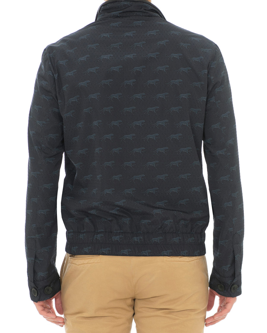 Herre | Jakker | Etro | Printed Jaguar Bomber Dark Blue