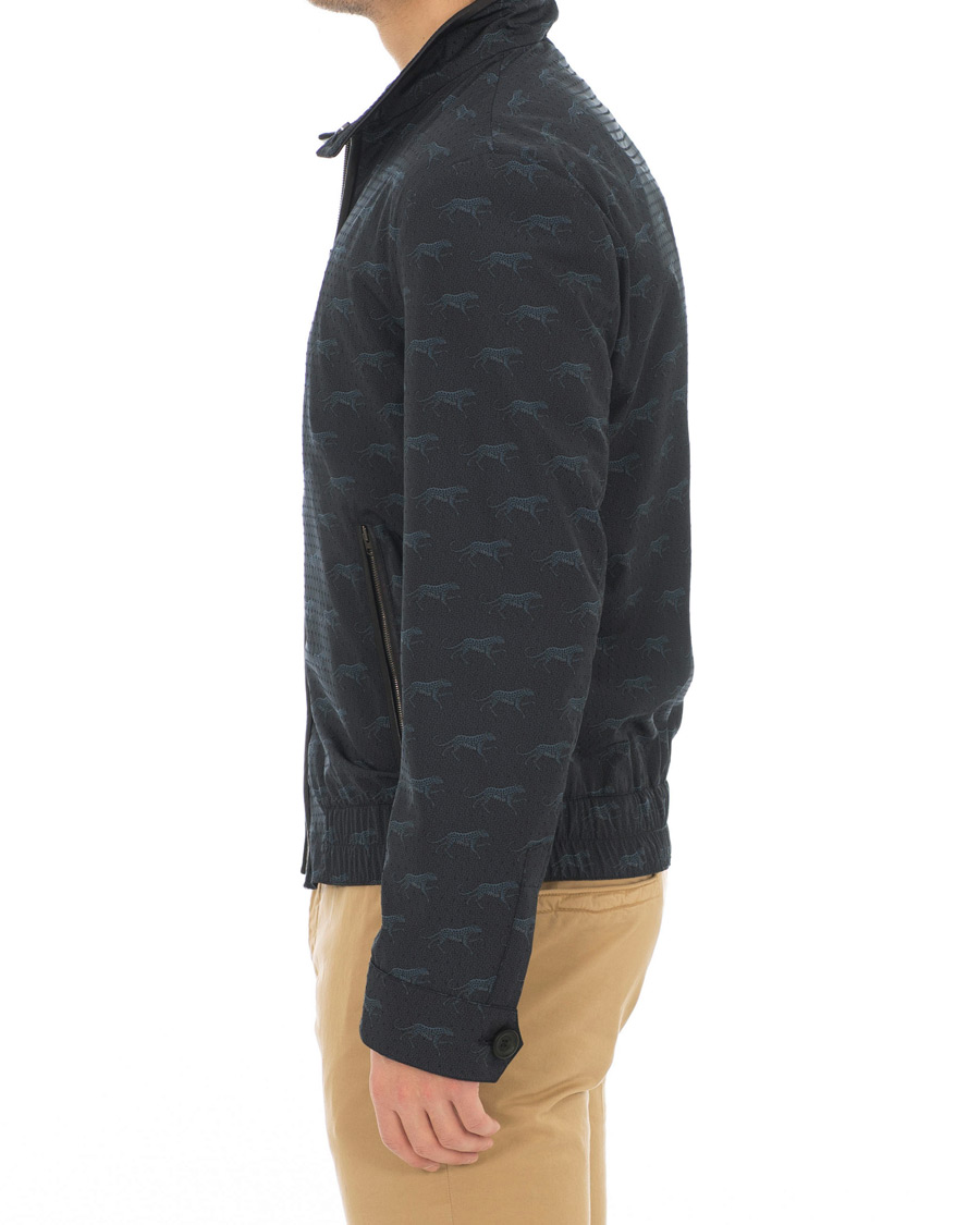 Herre | Jakker | Etro | Printed Jaguar Bomber Dark Blue