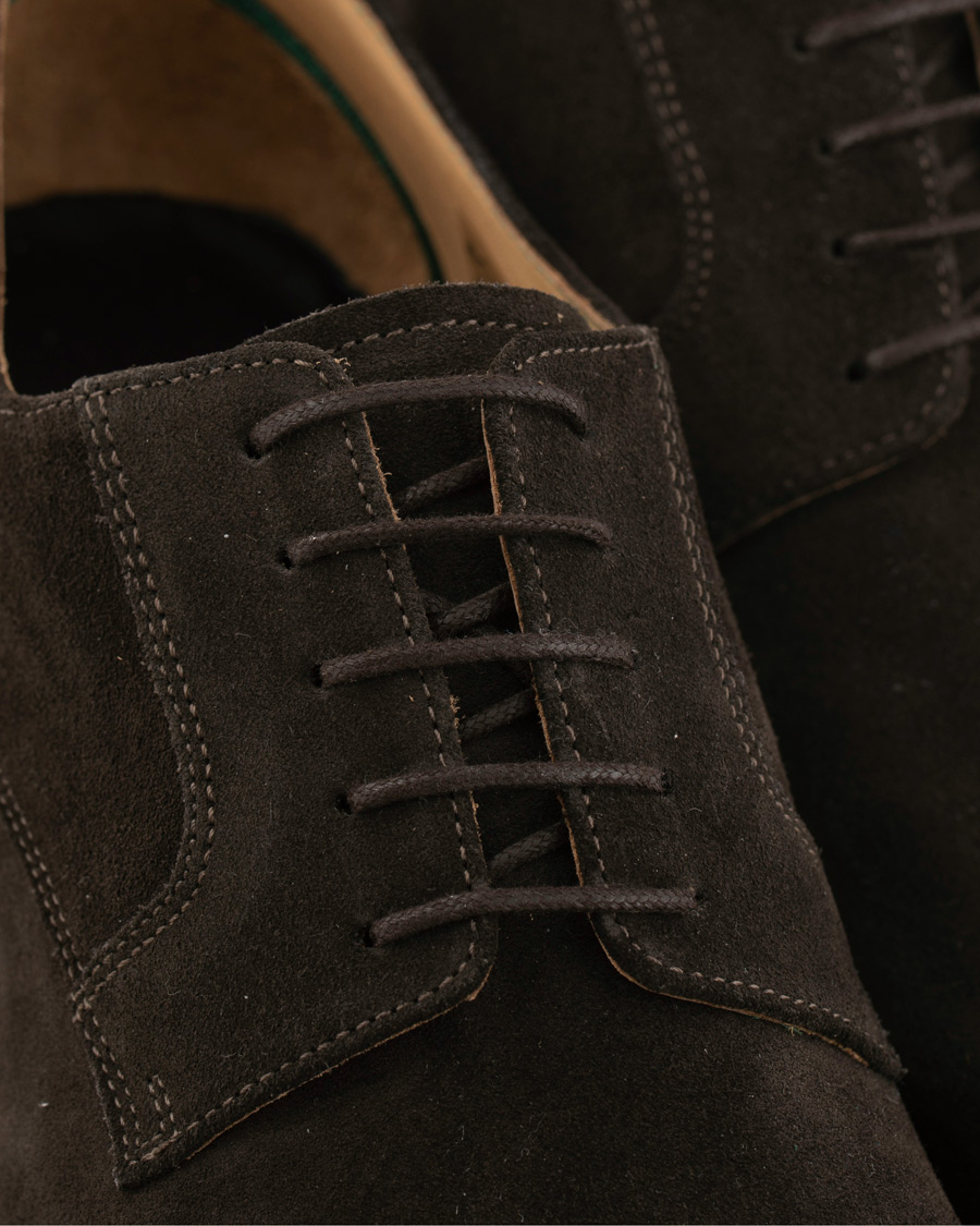 Herre | PS Paul Smith Daniel Rubber Sole Oxford Dark Brown Suede | PS Paul Smith | Daniel Rubber Sole Oxford Dark Brown Suede