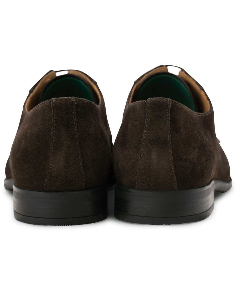 Herre | PS Paul Smith Daniel Rubber Sole Oxford Dark Brown Suede | PS Paul Smith | Daniel Rubber Sole Oxford Dark Brown Suede