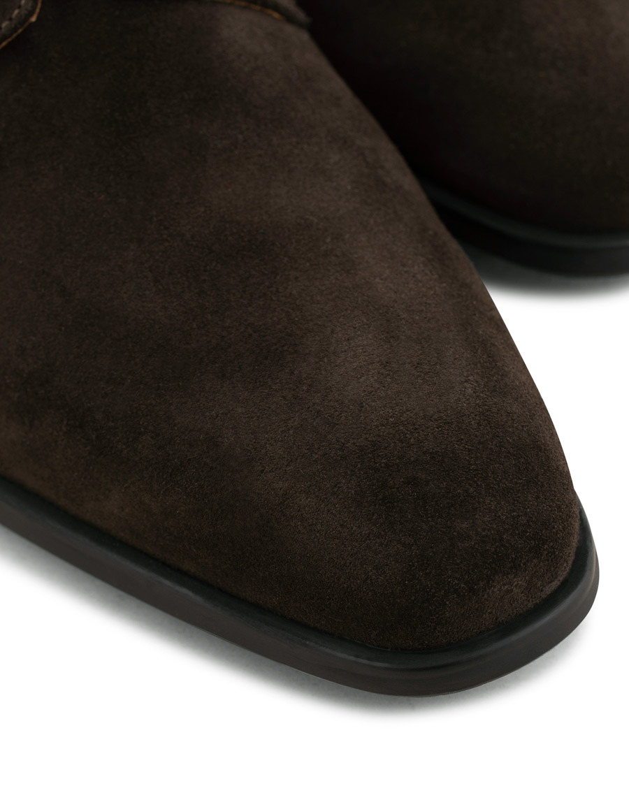 Herre | PS Paul Smith Daniel Rubber Sole Oxford Dark Brown Suede | PS Paul Smith | Daniel Rubber Sole Oxford Dark Brown Suede