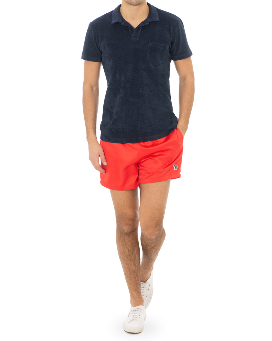 Herre | Badeshorts | Paul Smith | Zebra Swim Short Red