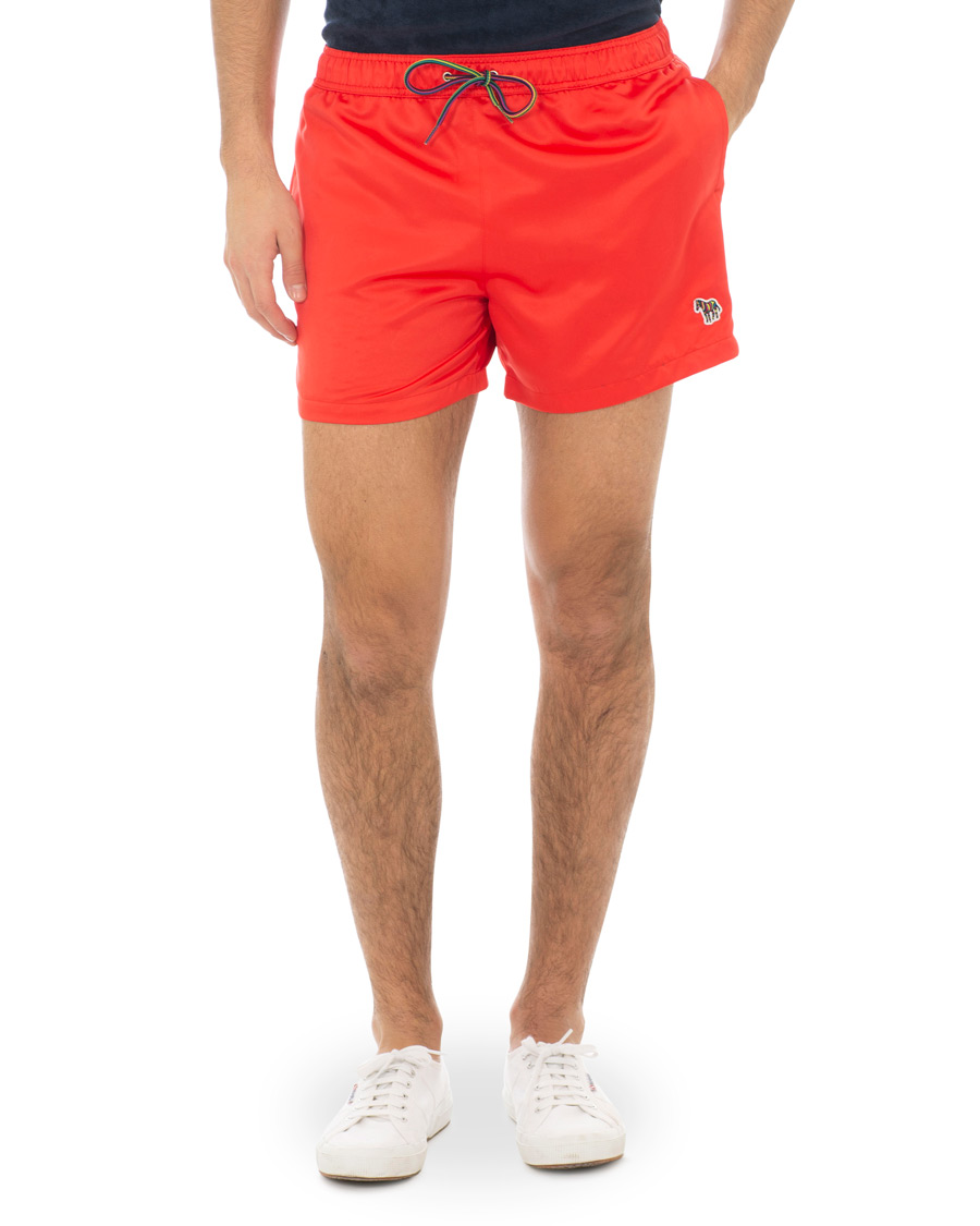 Herre | Badeshorts | Paul Smith | Zebra Swim Short Red