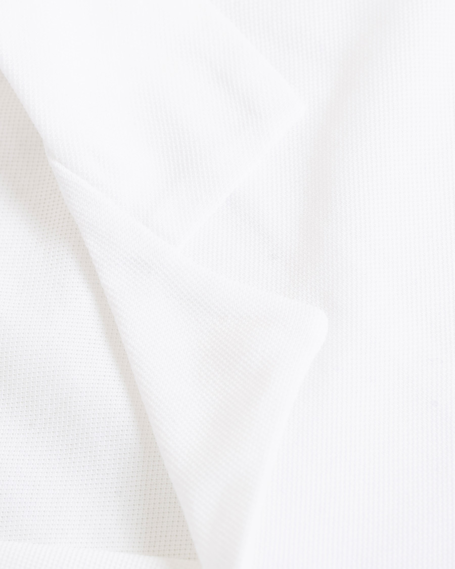 Herre | Skjorter | Sunspel | Short Sleeve Pique Shirt White