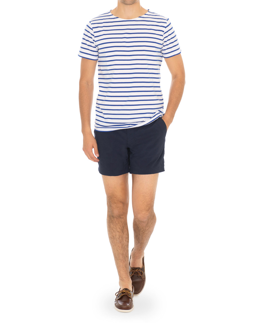 Herre | Badeshorts | Sunspel | Swim Shorts Navy