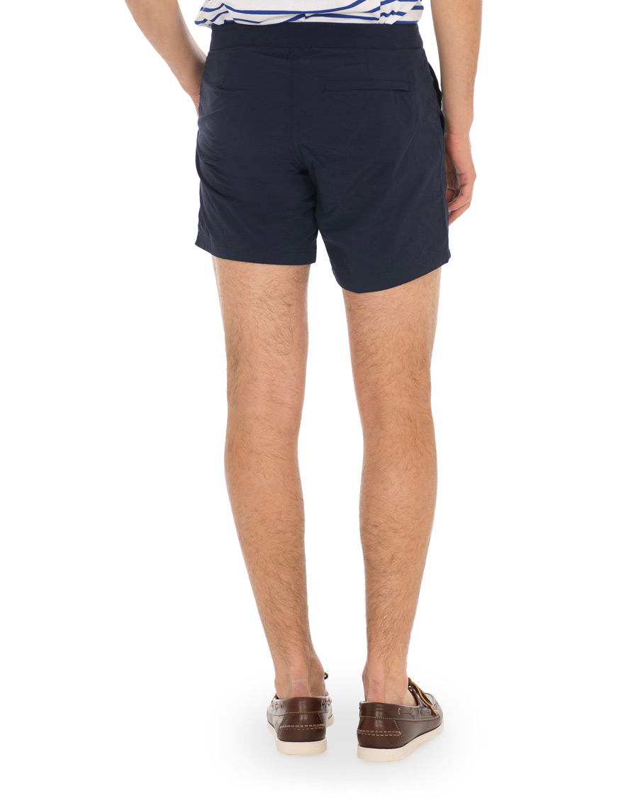 Herre | Badeshorts | Sunspel | Swim Shorts Navy