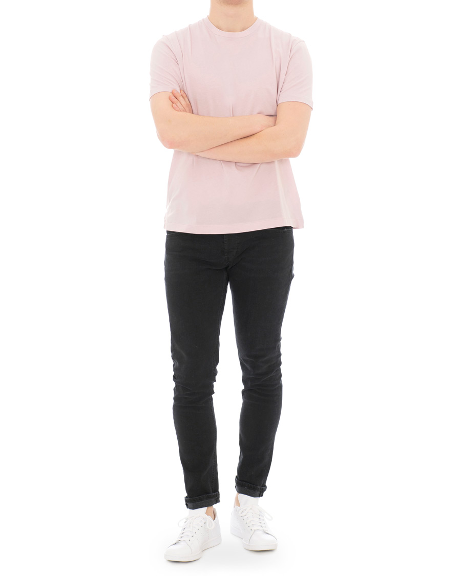 Herre | T-Shirts | Filippa K | Single Jersey Regular Tee Frosty Pink