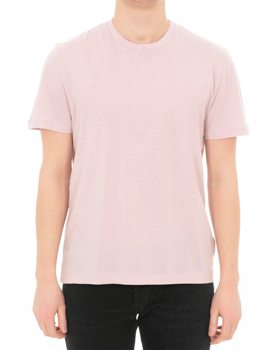 Herre | T-Shirts | Filippa K | Single Jersey Regular Tee Frosty Pink