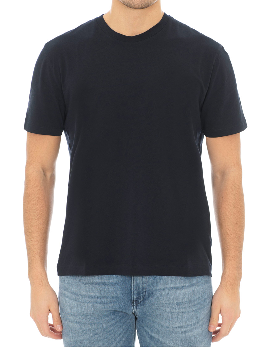 Herre | T-Shirts | Filippa K | Single Jersey Regular Tee Navy
