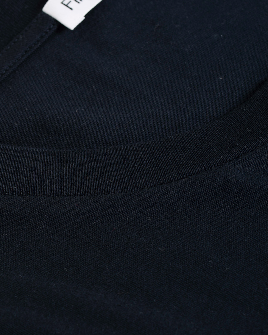 Herre | T-Shirts | Filippa K | Single Jersey Regular Tee Navy