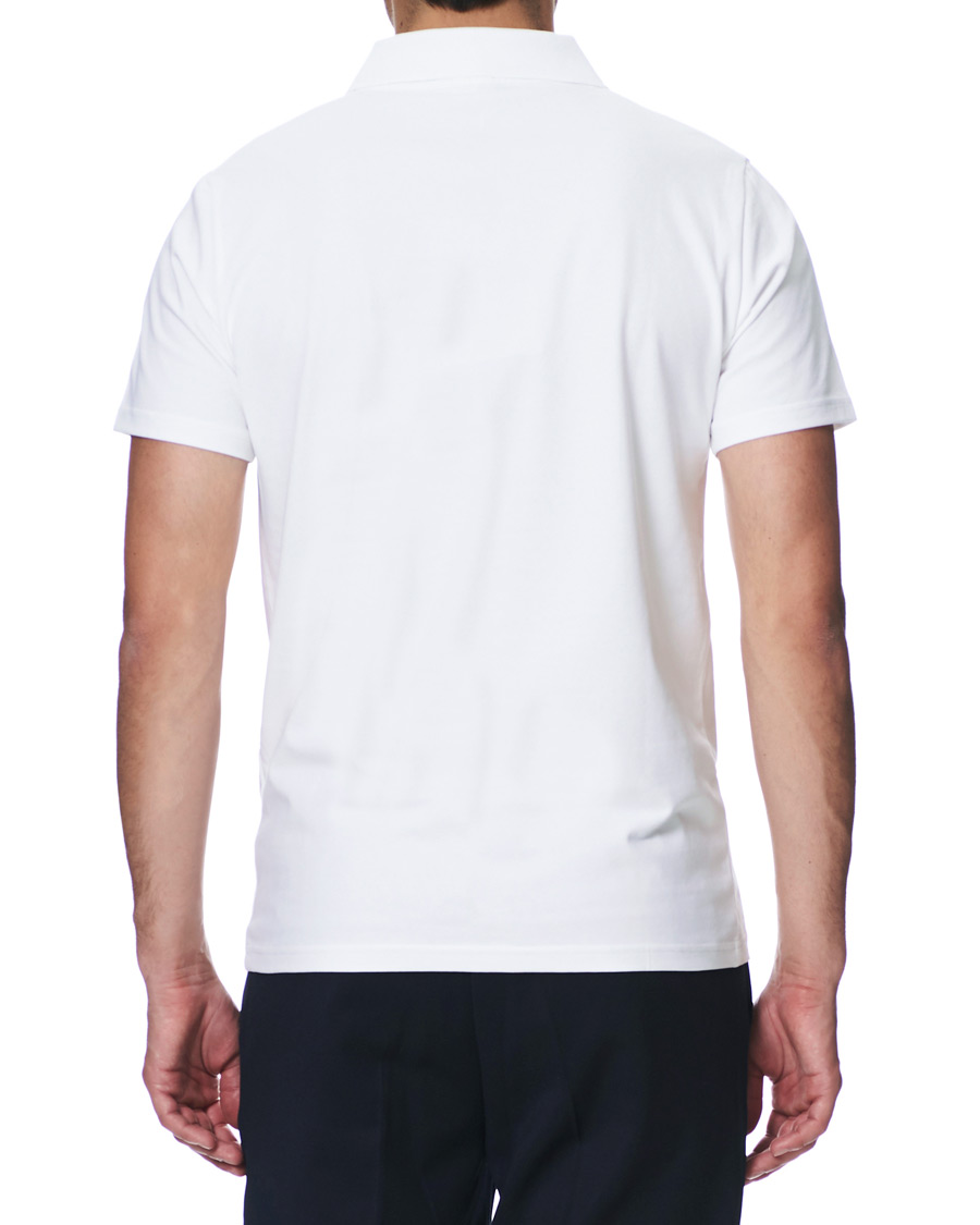 Herre | Pikéer | Filippa K | Soft Lycra Polo T-Shirt White