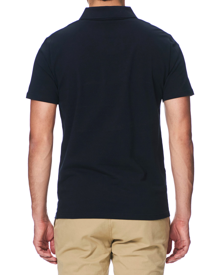 Herre | Pikéer | Filippa K | Soft Lycra Polo T-Shirt Navy