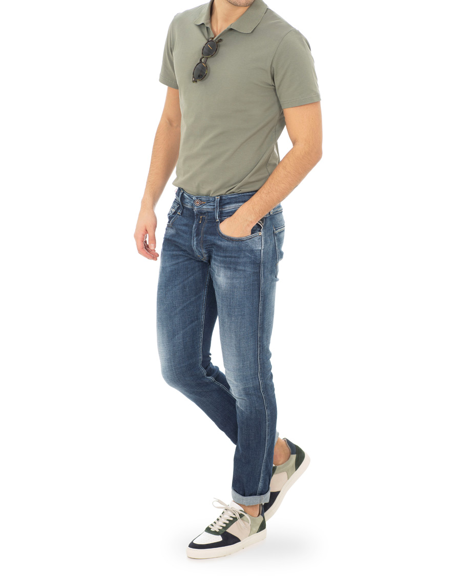 Herre | Filippa K Robert Low Mix Sneakers Limestone | Filippa K | Robert Low Mix Sneakers Limestone
