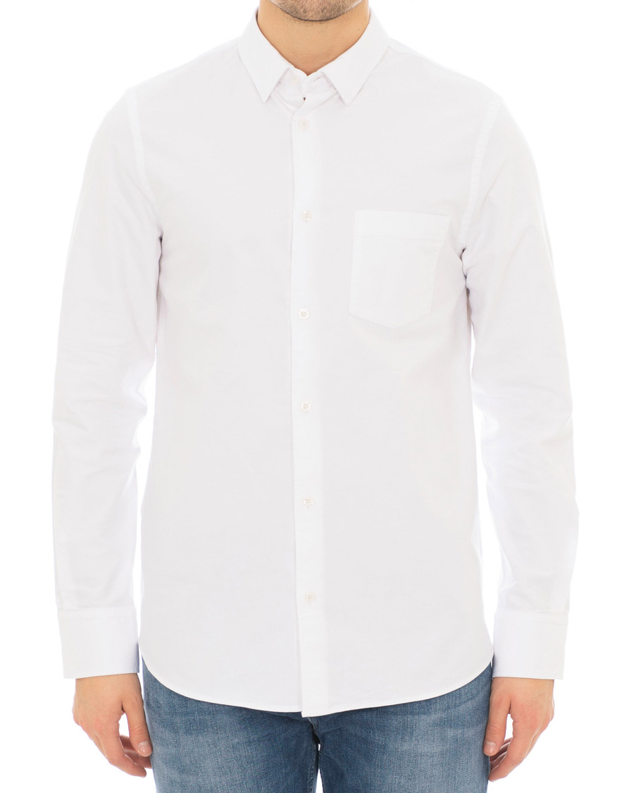 Herre | Skjorter | Filippa K | Tim Oxford Shirt White