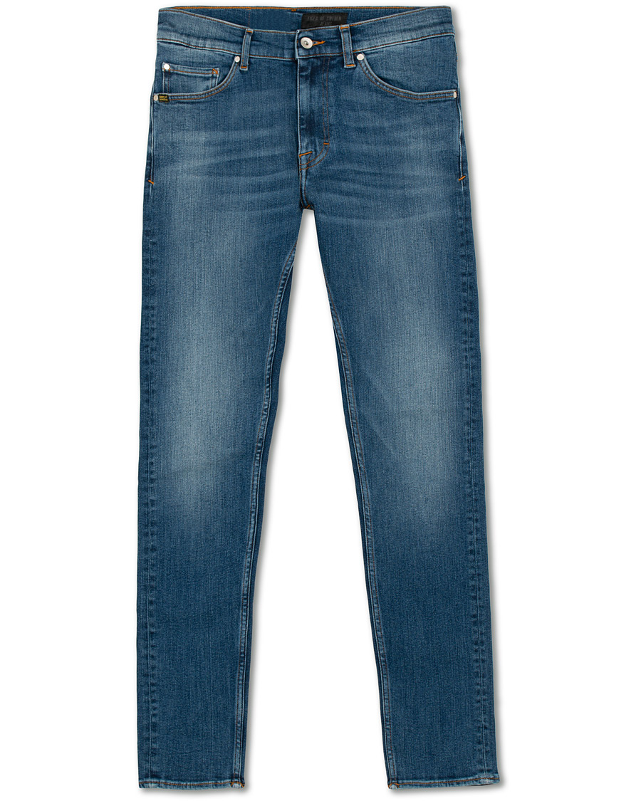 Herre | Jeans | Tiger of Sweden Jeans | Evolve Super Stretch Jeans Medium Blue