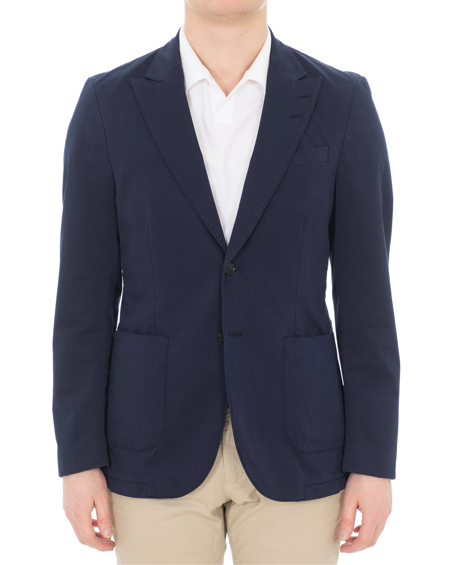 Herre | Dressjakker | Tiger of Sweden | 1903 Peak Lapel Blazer Blue