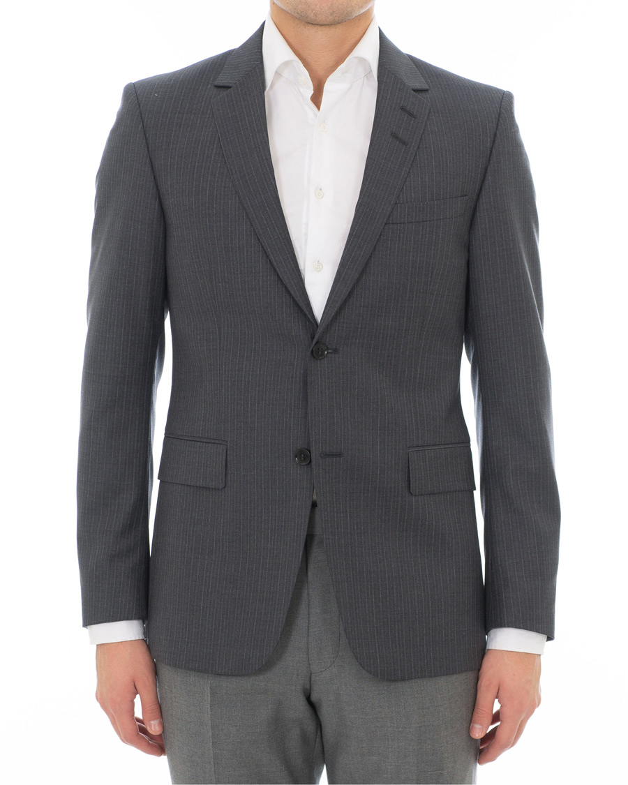 Herre | Dressjakker | Tiger of Sweden | 2018 Pinstripe Blazer Grey