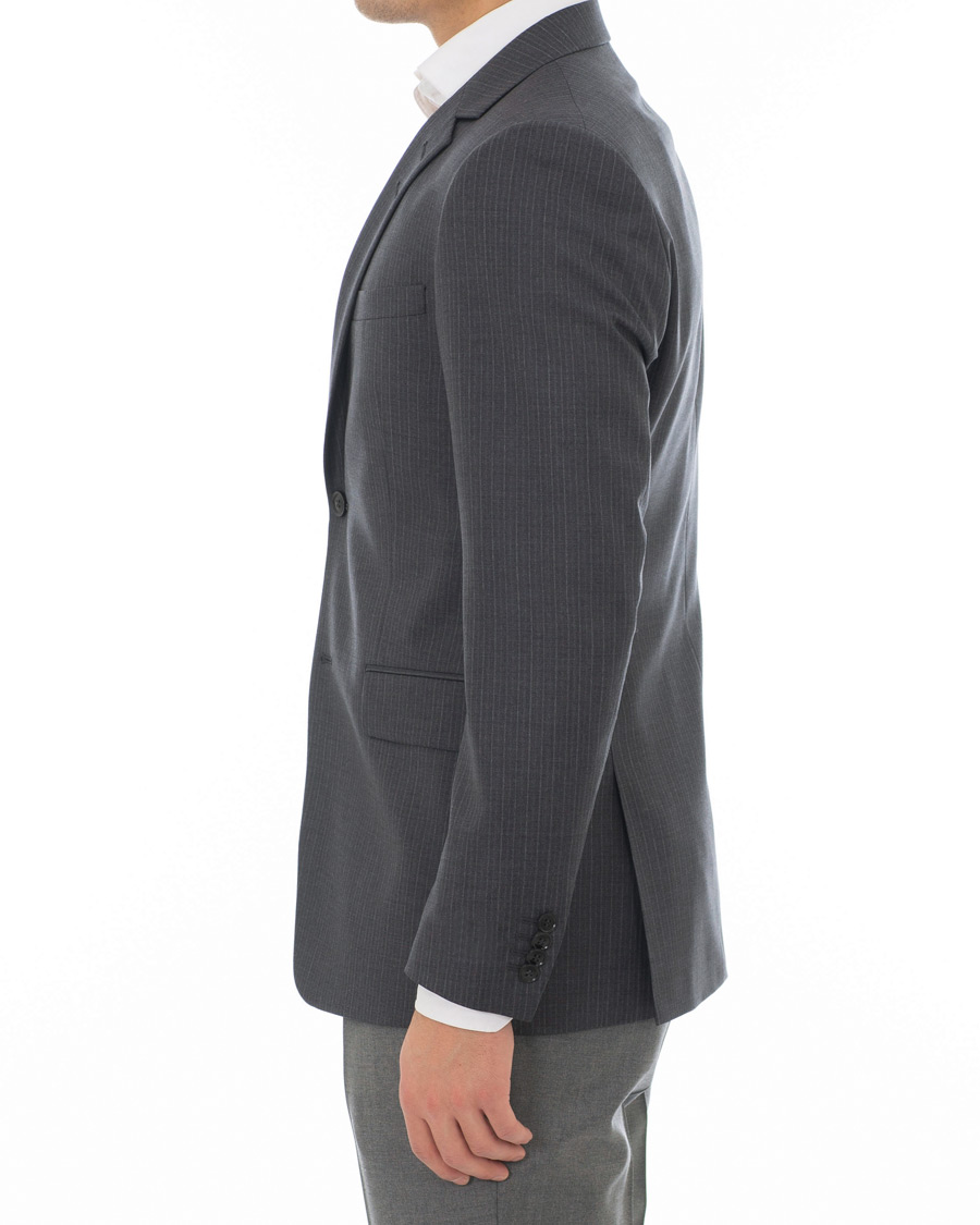 Herre | Dressjakker | Tiger of Sweden | 2018 Pinstripe Blazer Grey
