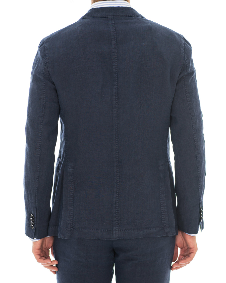 Herre | Dresser | Boglioli | K Jacket Linen Suit Navy