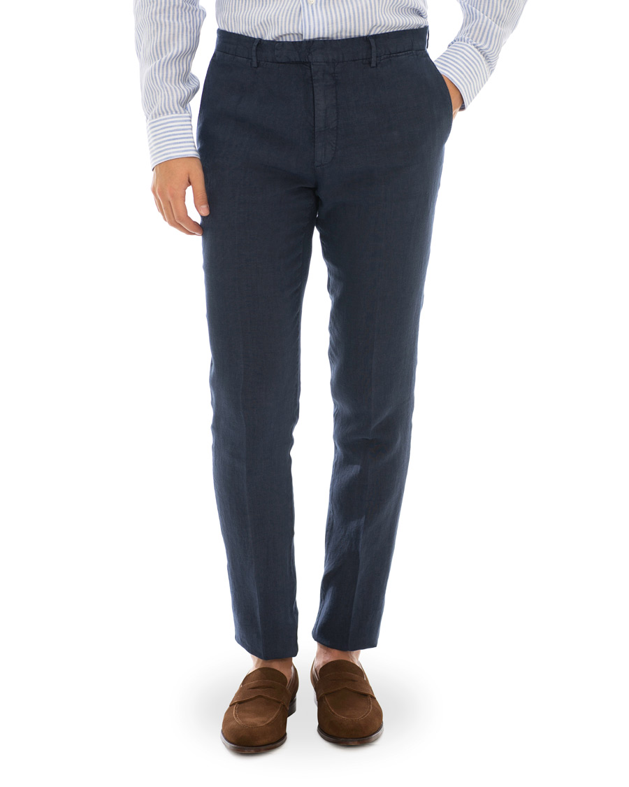Herre | Dresser | Boglioli | K Jacket Linen Suit Navy