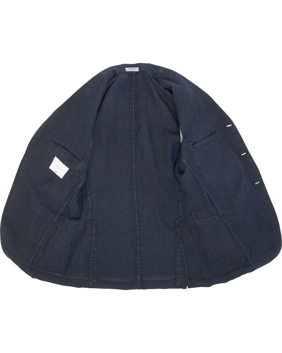 Herre | Dresser | Boglioli | K Jacket Linen Suit Navy