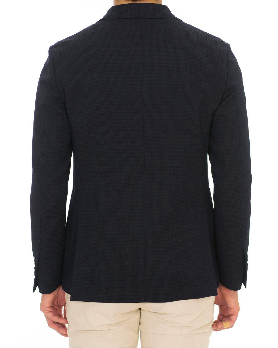 Herre | Dressjakker | Lardini | Wool Cotton Travel Blazer Navy
