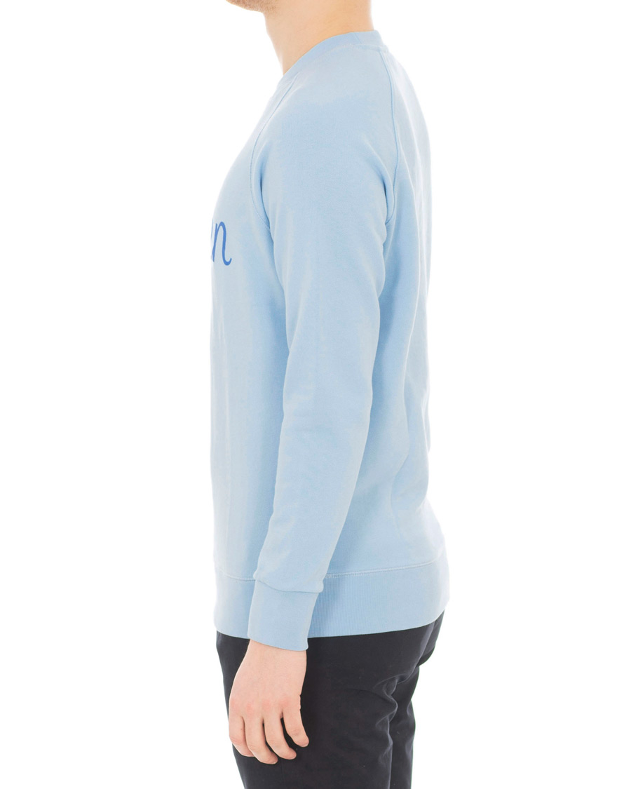 Herre | Gensere | Maison Kitsuné | Sweatshirt Parisien Light Blue