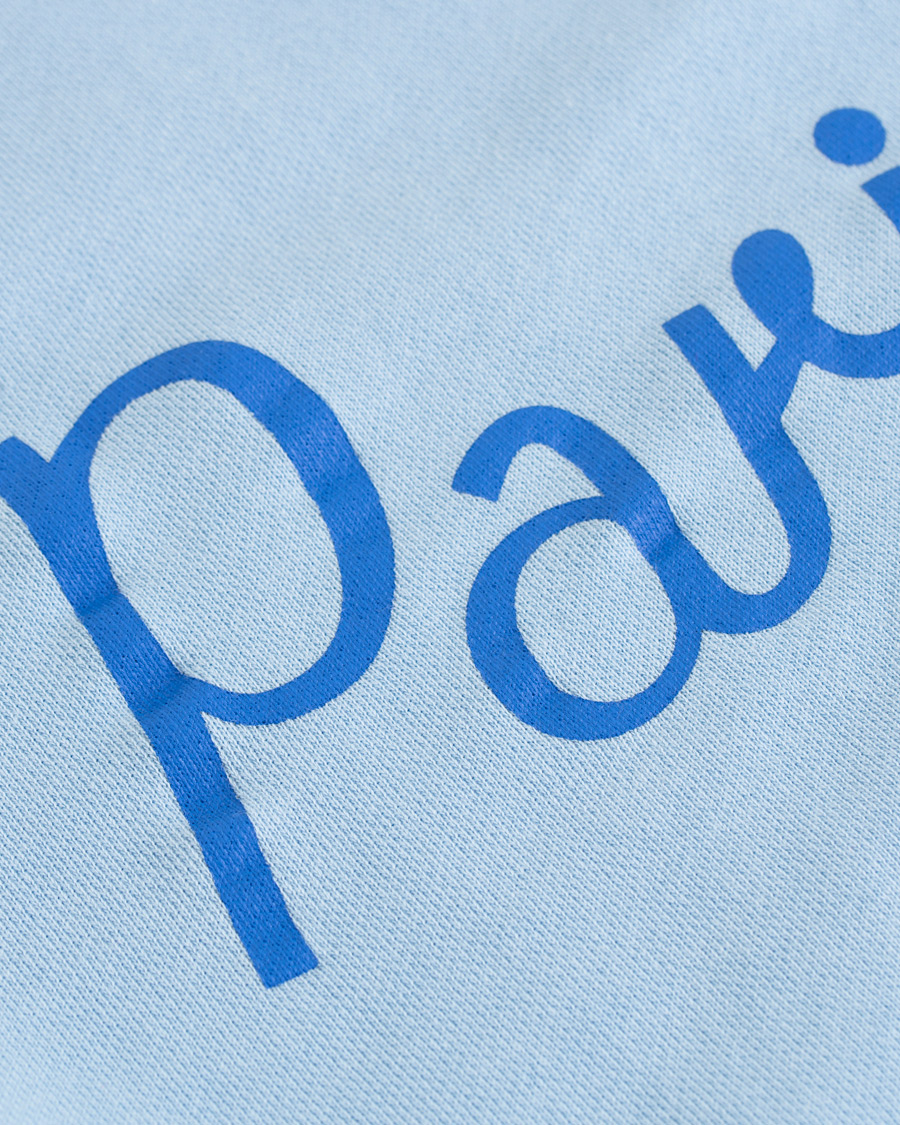Herre | Gensere | Maison Kitsuné | Sweatshirt Parisien Light Blue