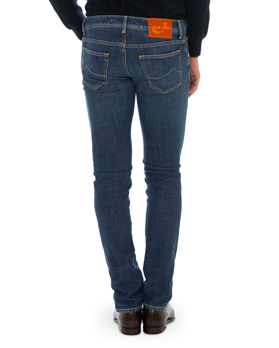 Herre | Jeans | Jacob Cohën | 622 Slim Fit Jeans Mid Blue 