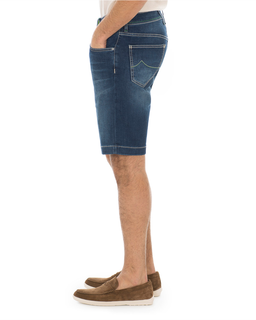 Herre | Shorts | Jacob Cohën | 6636 Jeans Shorts Dark Blue