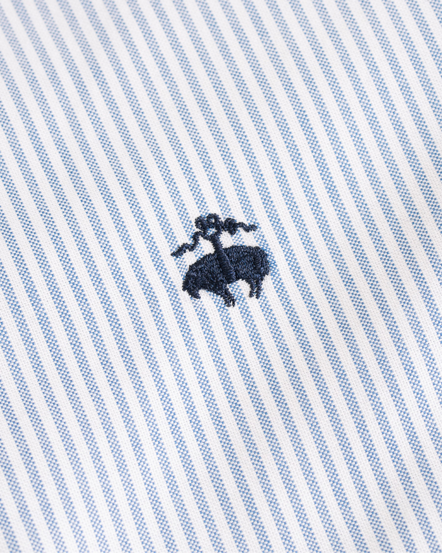 Herre | Skjorter | Brooks Brothers | Regent Fit Non Iron Oxford Button Down Shirt Blue/White