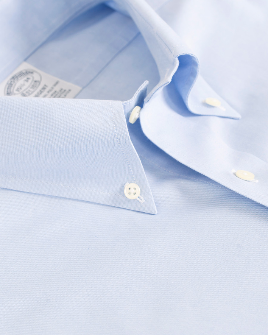 Herre | Skjorter | Brooks Brothers | Regent Fit Non Iron Pocket Shirt Light Blue
