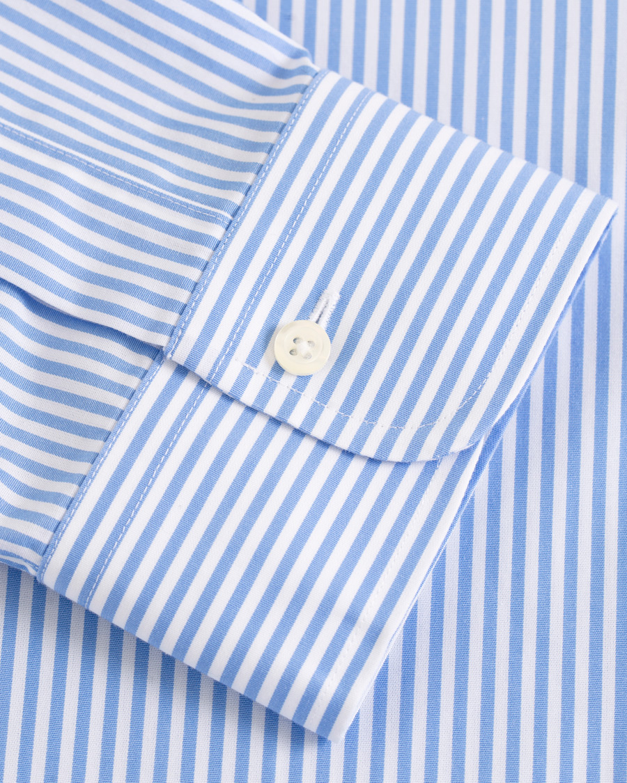 Herre | Skjorter | Brooks Brothers | Regent Fit Non Iron Bengal Shirt Light Blue