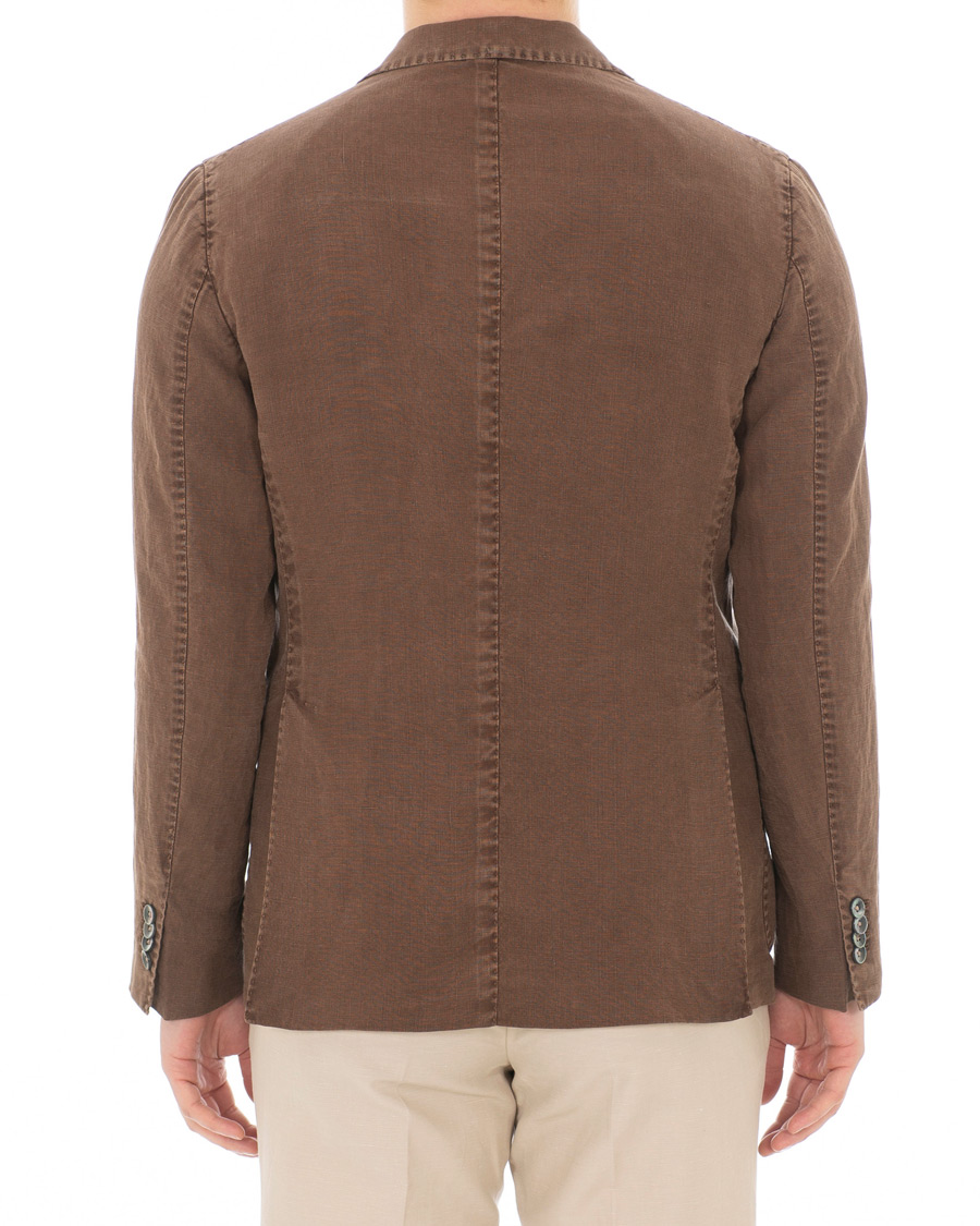 Herre | Dressjakker | The Gigi | Art Irish Linen Blazer Brown