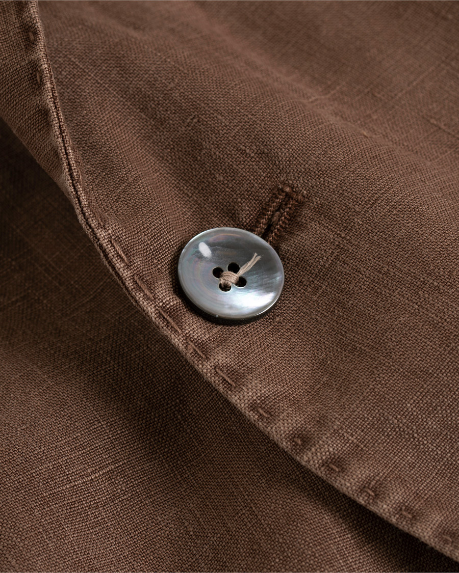 Herre | Dressjakker | The Gigi | Art Irish Linen Blazer Brown