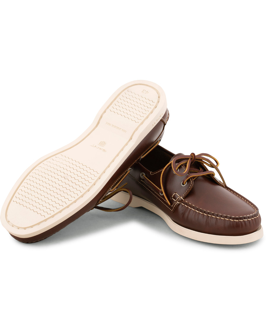 Herre | GANT Exclusively Made For Care of Carl Boatshoe Cognac | GANT | Exclusively Made For Care of Carl Boatshoe Cognac
