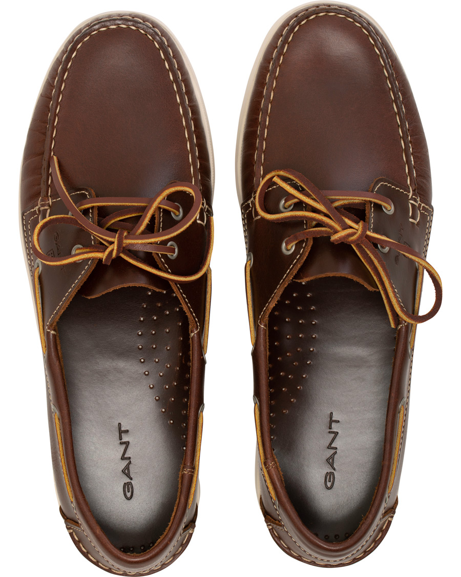 Herre | GANT Exclusively Made For Care of Carl Boatshoe Cognac | GANT | Exclusively Made For Care of Carl Boatshoe Cognac