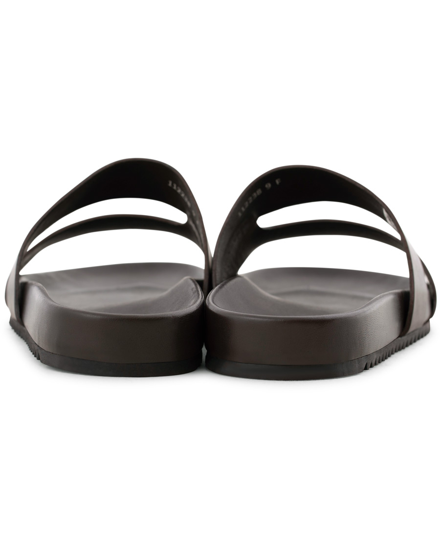Herre | Grenson Chadwick Handpainted Sandal Dark Brown Calf | Grenson | Chadwick Handpainted Sandal Dark Brown Calf